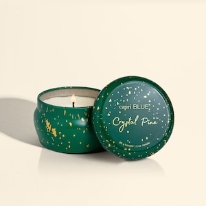 Crystal Pine Mini Tin Candle